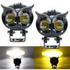 LUZ LED DOBLE CARA DE BUHO- AMBAR / BLANCO