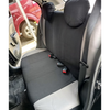 FORRO DE ASIENTO POLIESTER NEGRO/GRIS