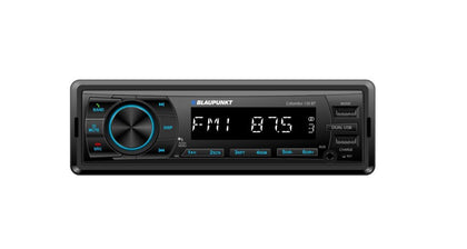 1-DIN RADIO, AUTOMOTIVE GRADE, MECHLESS, DOUBLE, USB, BT, FIXED FACE, AM/FM BLAUPUNKT