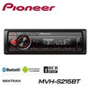 RADIO AUTO AM/FM BLUETOOTH, USB, AUX, 50W PIONEER