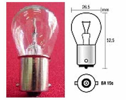 BOMBILLO 12V/21CP UN CONTACTO PARA LUZ