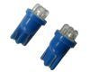 BOMBILLO 158/194 12V 4 LED AZUL