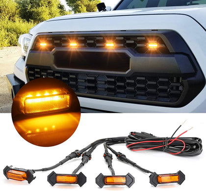 JUEGO DE LUCES LED AMBAR PERSIANA CAMIONETA