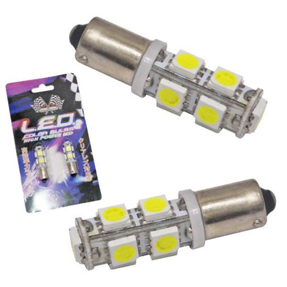 BOMBILLO BA9S 9SMD 5050 BLANCO LED HIGH POWER