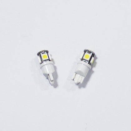 BOMBILLO T10 5 SMD LED FLASHER COLOR BLANCO