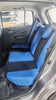 FORRO DE ASIENTO POLIESTER NEGRO/AZUL BUTACA