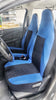 FORRO DE ASIENTO POLIESTER NEGRO/AZUL BUTACA