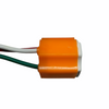 SOCKET CONECTOR EN CERAMICA 3P CABLE 15CM H4