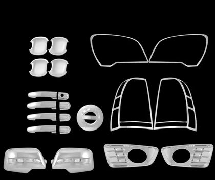 KIT CROMADO KIA SPORTAGE 2004 14  PCS