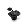 CONECTOR CARGA USB 2 PUERTOS CUADRADO