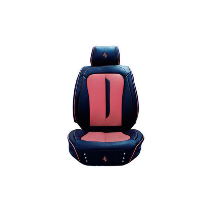 FORRO DE ASIENTO SUPER DELUXE NEGRO/ROSADO CUERINA