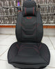 FORRO DE ASIENTO PU CUERINA NEW TECH-NEGRO-ROJO