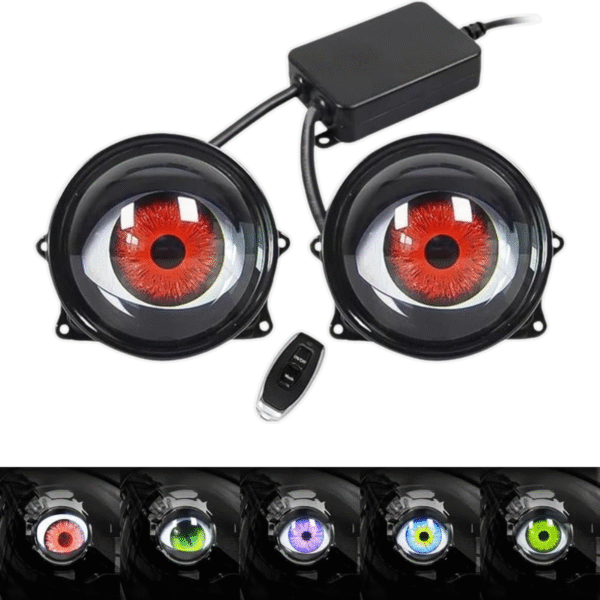 HALOGENAS LEDS OJITOS MULTICOLOR
