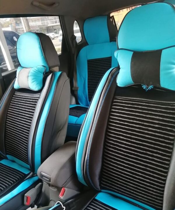 FORRO DE ASIENTO CUERINA SUPER PUNEGRO/AZUL - Image 2