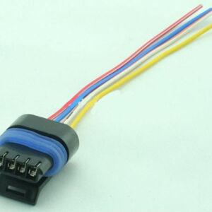 SOCKET CONECTOR MACHO  4 PIN  I.A.C.
