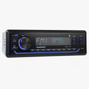 1-DIN RADIO, MECHLESS, 45WXA, 2X FRONT USB, BT, DETACH FACE, 1PR PREOUT. AM/FM BLAUPUNKT