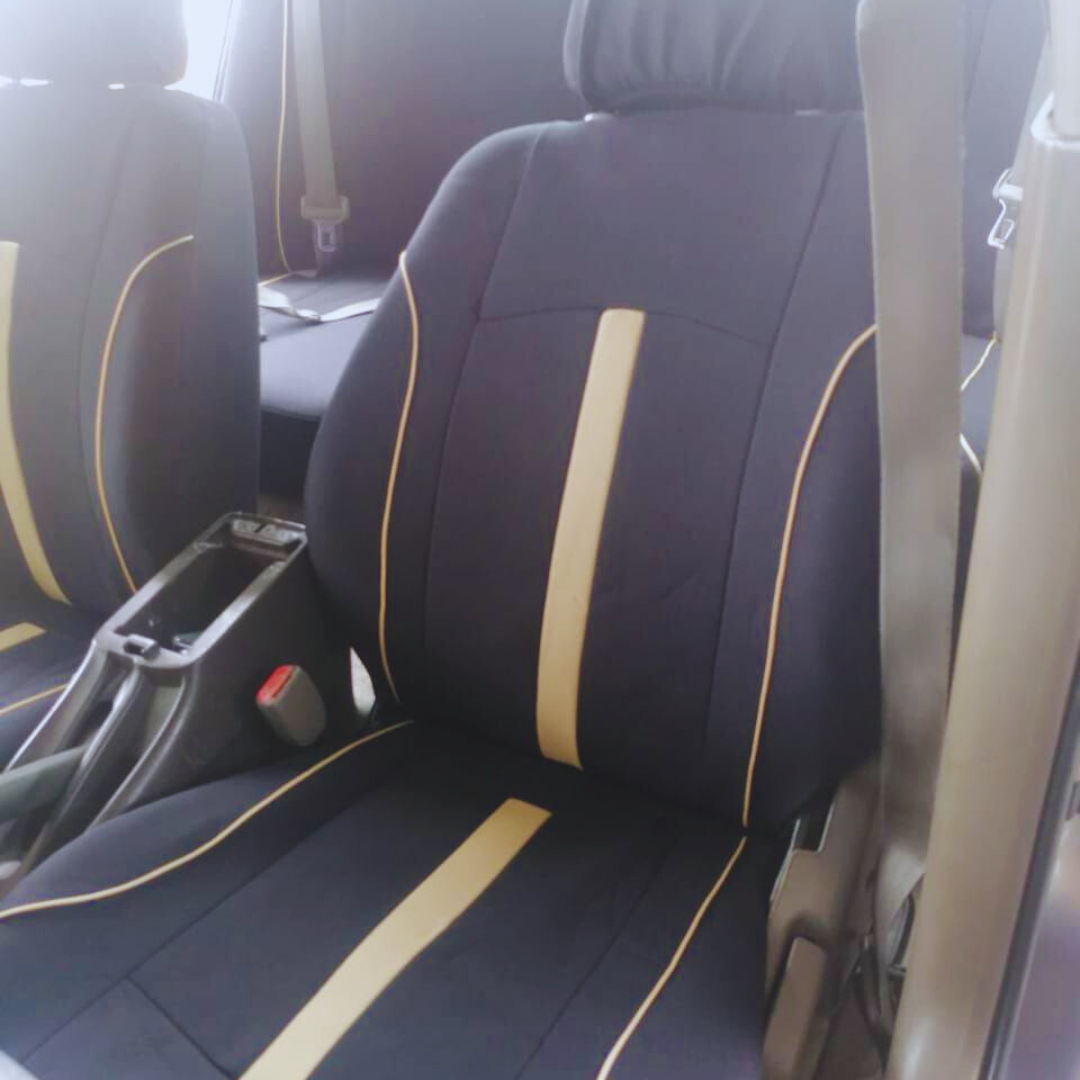 FORRO DE ASIENTO POLIESTER NEGRO/BEIGE - Image 3