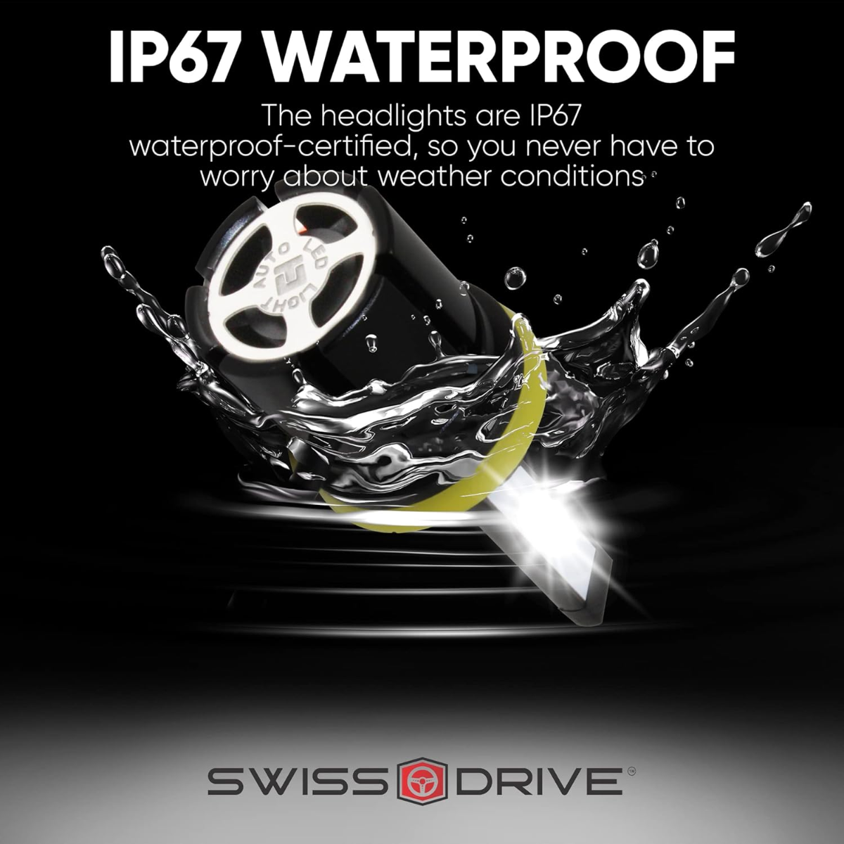 LUZ LED SWISS DRIVE 6000K 9005 (5000LM) (2PCS) - Image 3