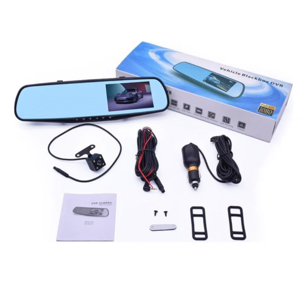 ESPEJO RETROVISOR 4.5" PARA DOBLE CAMARA 1080