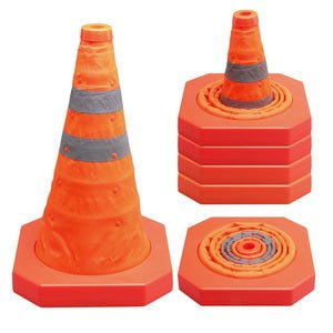 CONO DE SEGURIDAD PLEGABLE