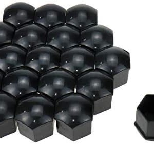 TAPA PLASTICA TUERCAS COLOR NEGRO