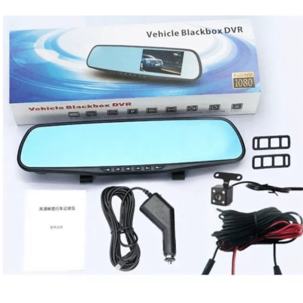 ESPEJO RETROVISOR 4.5" PARA DOBLE CAMARA 1080 - Image 6