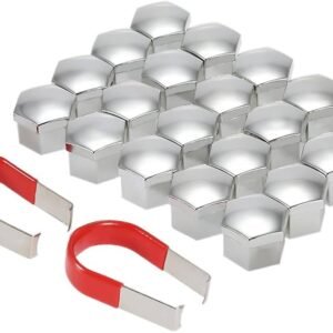 TAPA PLASTICA TUERCAS COLOR SILVER