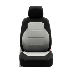 FORRO DE ASIENTO POLIESTER COLOR NEGRO/GRIS