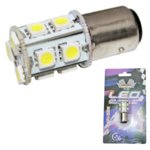 BOMBILLO LED FLASH 1157-13SMD 12V WHITE(2pcs)