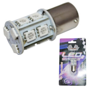 BOMBILLO LED FLASH 1157-13SMD 24V BLUE