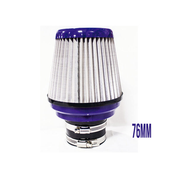 FILTRO DE AIRE RACING 76MM AZUL - Image 2