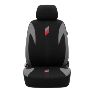 FORRO DE ASIENTO POLIESTER NEGRO/GRIS