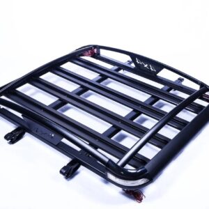 PARRILLA PORTAEQUIPAJE NEGRO MATE CON LUCES 50X38 Pulgadas