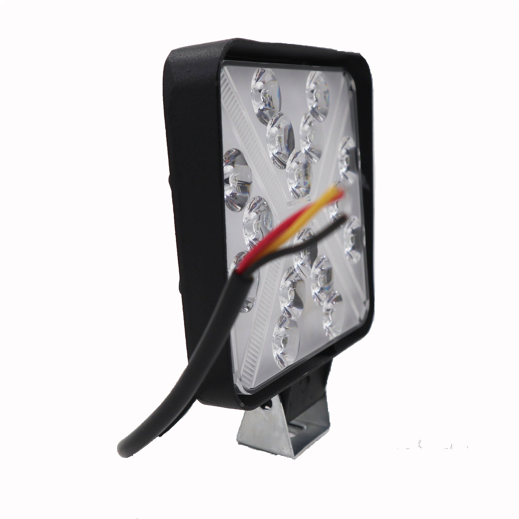 WORKING LED CON FLASHER BLANCO-AMBAR-110*110*25MM- - Image 2