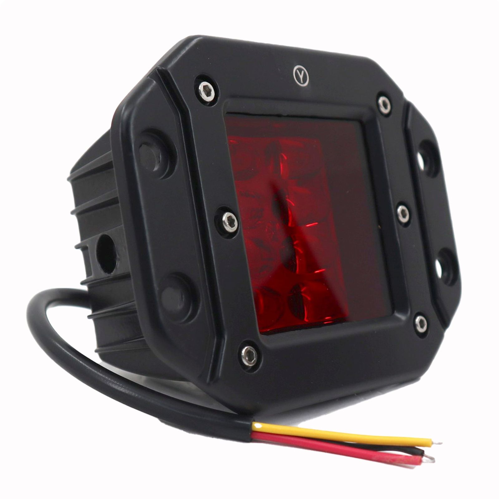 WORKING LED INCUSTAR LED ROJO FLASHER-8 LEDS - 24W - Image 2
