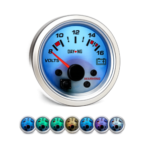 VOLTIMETRO 2" EN 7 COLORES
