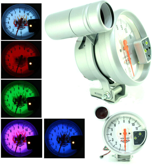 TACOMETRO 5" EN 7 COLORES 11.000 RPM - Image 17
