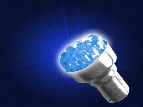 BOMBILLO LED 1141 12V 12  AZUL
