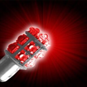 BOMBILLO LED 1034 12V TIPO RACIMO 13 ROJO