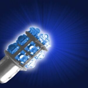 BOMBILLO LED 1034 12V TIPO RACIMO 13  AZUL