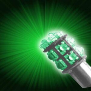 BOMBILLO LED 1034 12V TIPO RACIMO 13  VERDE