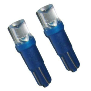 BOMBILLO LED CONCAVO T5 12V 1LED AZUL LUZ EXPANSIVA