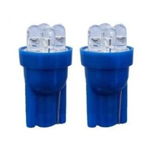 BOMBILLO LED T10 12V 4LED AZUL