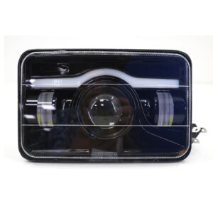 SEALED BEAM LED H4 BLANCO-ALTA-BAJA-OJO ANGEL (NEGRA)5"-45W