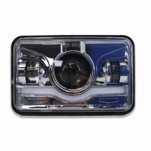 SEALED BEAM LED BLANCO-ALTA-BAJA-OJO ANGEL (SILVER) 5"-45W
