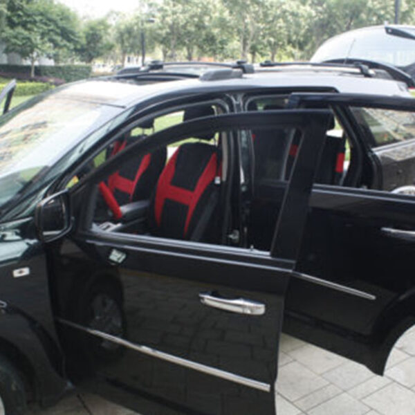 FORRO DE ASIENTO POLIESTER NEGRO/ROJO - Image 3