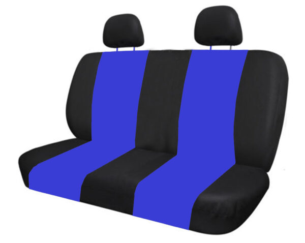 FORRO DE ASIENTO POLIESTER NEGRO/AZUL - Image 5