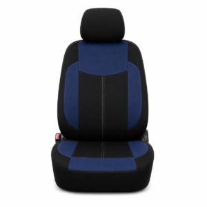 FORRO DE ASIENTO POLIESTER NEGRO-AZUL