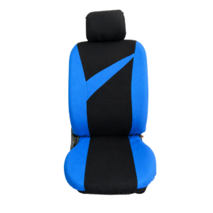 FORRO DE ASIENTO POLIESTER NEGRO/AZUL
