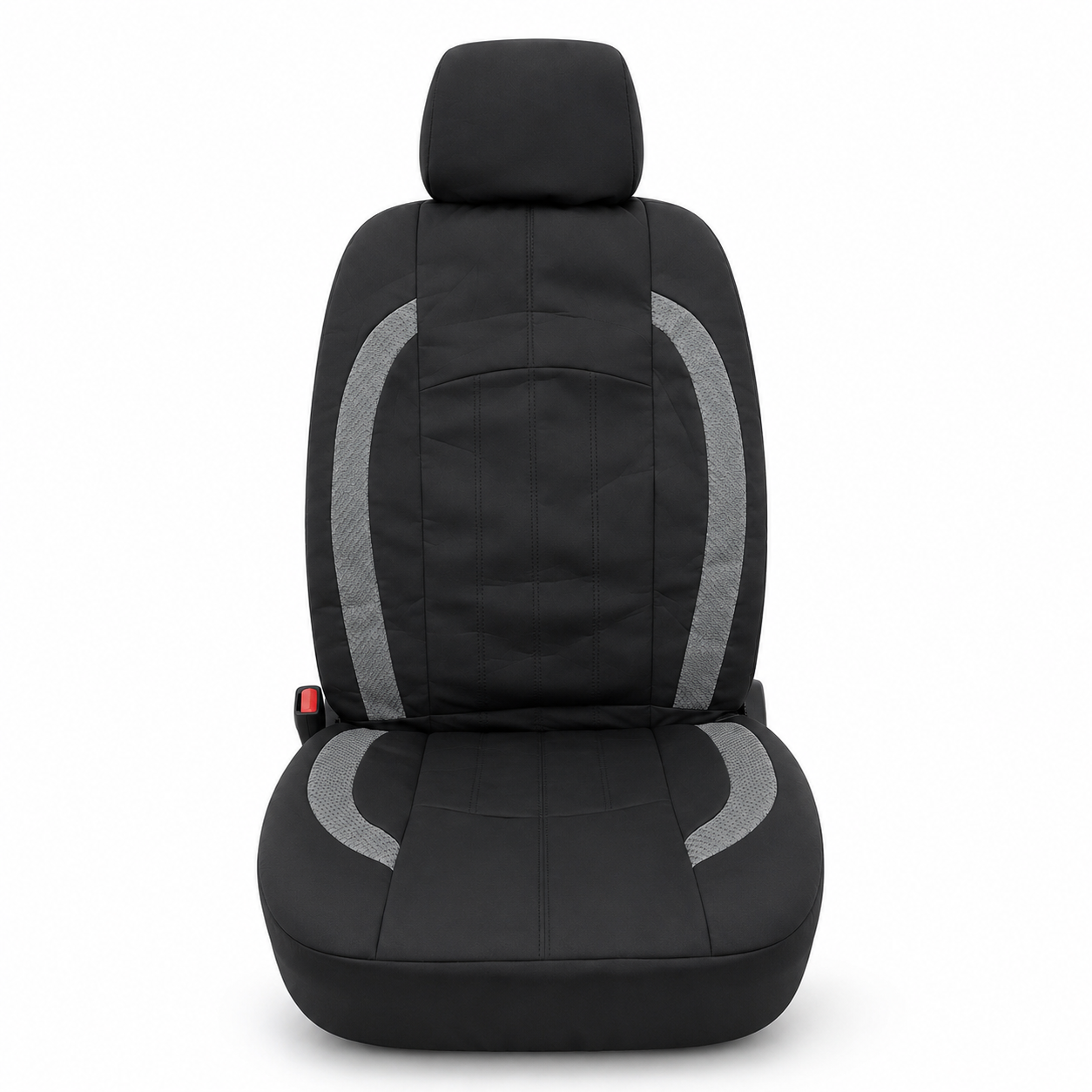 FORRO DE ASIENTO POLIESTER NEGRO/GRIS